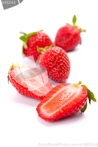 Image of fresh strawberries 