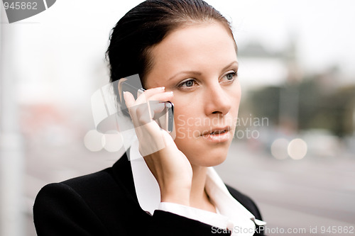 Image of pretty businesswoman