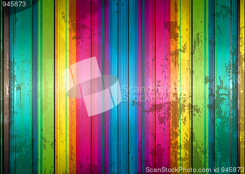 Image of rainbow grunge background