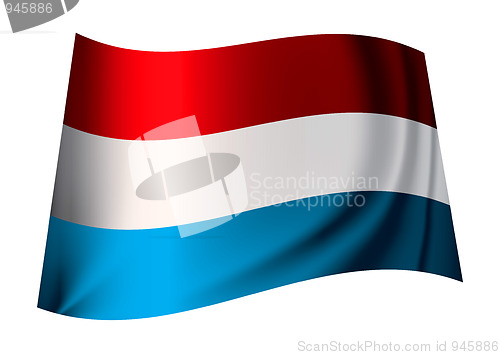 Image of Luxemberg flag