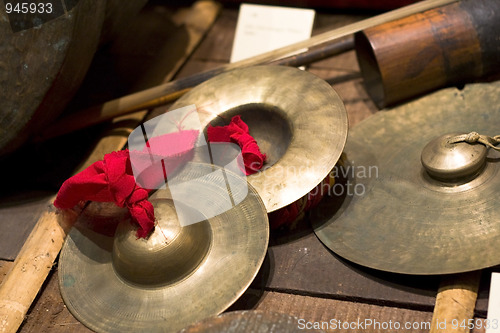 Image of Chinese traditional musical instrument 