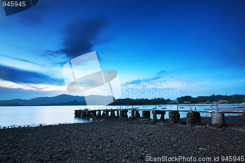 Image of Pier and the sea 