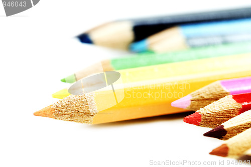 Image of Close-up pencil.