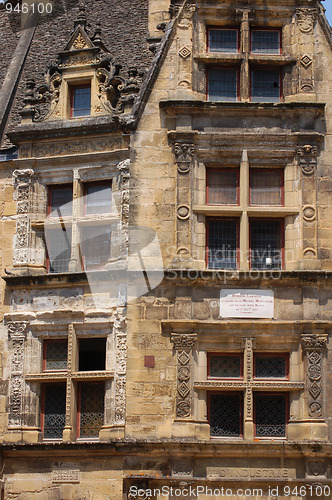 Image of Detail of old buildings at Sarlat