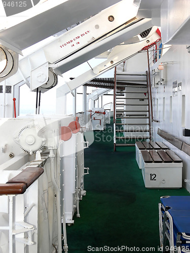 Image of On board of an cruse ship.