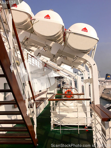 Image of On board of an cruse ship.