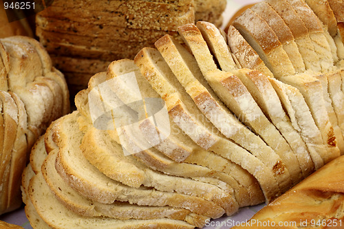 Image of Sliced Bread Textures