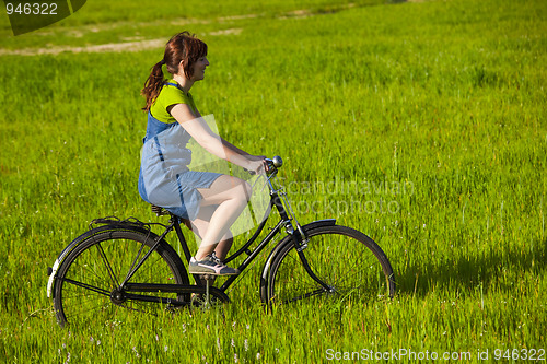 Image of Riding a bicycle