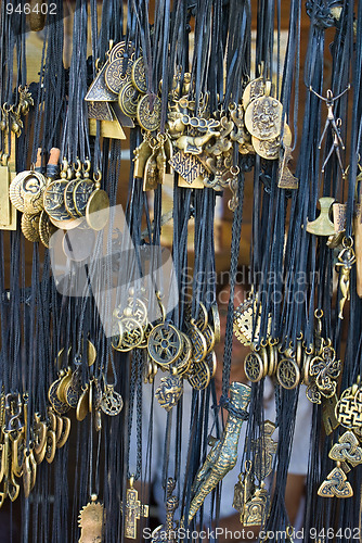 Image of Variety of charms and amulets
