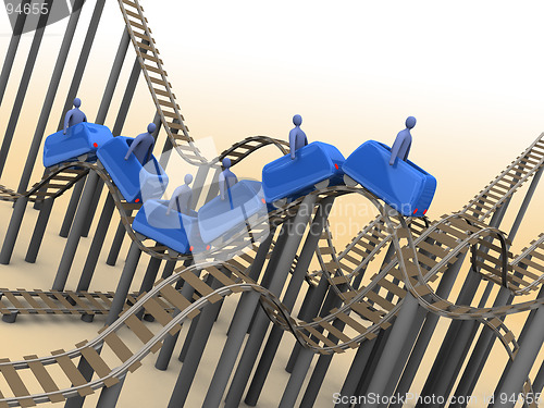 Image of 3D Rollercoaster