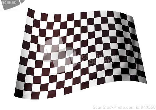 Image of original checkered flag