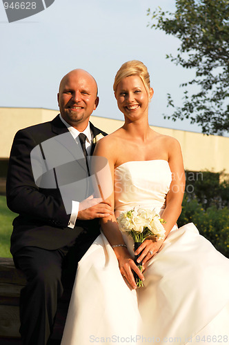 Image of Bride and groom.