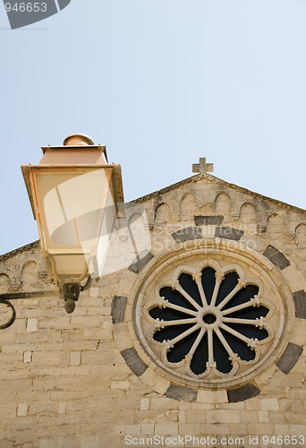Image of church sainte marie-majeure  upper city bonifacio