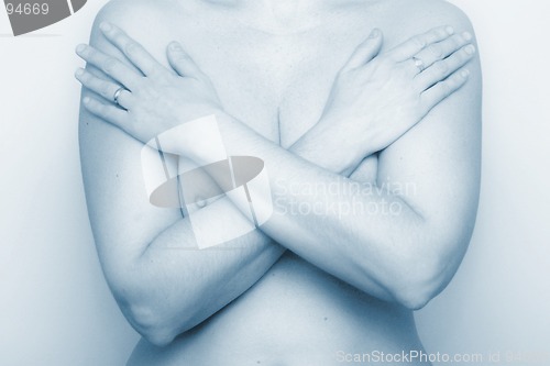 Image of Arms Crossed Blue