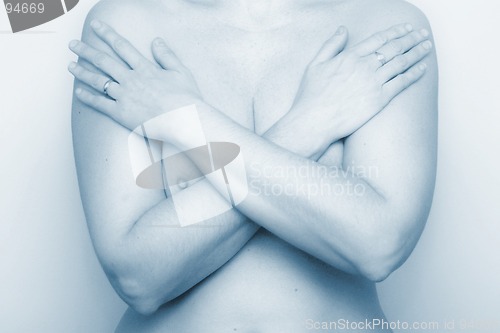 Image of Arms Crossed Blue