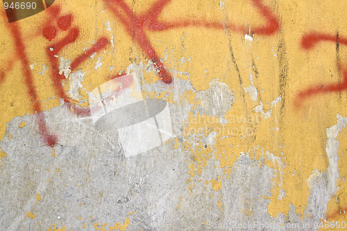 Image of Grungy stone wall