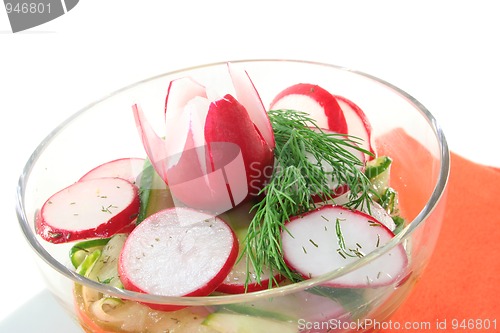 Image of Cucumber-radish salad