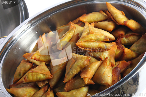 Image of Arab vegetable samosas