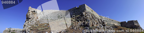 Image of Rethymno Fortezza walls panorama