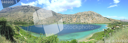Image of Lake Kournos panorama