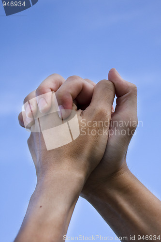 Image of praying