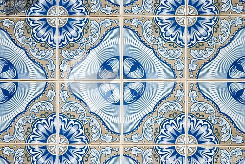 Image of Ornamental old tiles