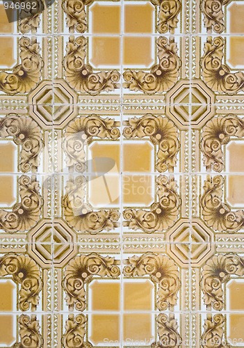 Image of Ornamental old tiles