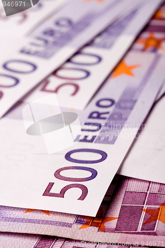 Image of euro banknotes