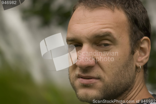 Image of man portrait 