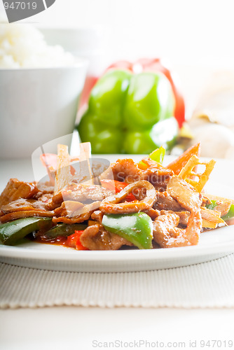 Image of Chinese beef and vegetables