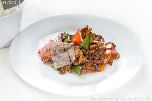 Image of Chinese beef and vegetables
