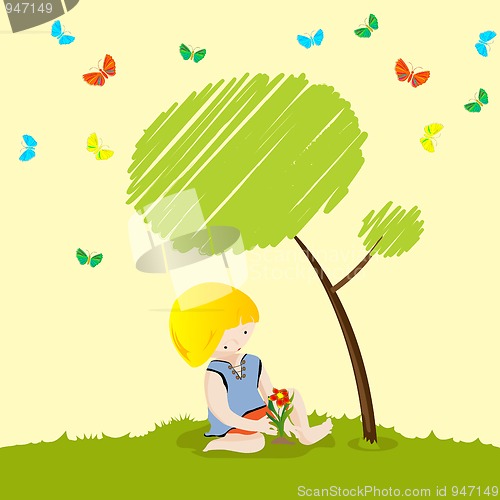Image of Planting flower