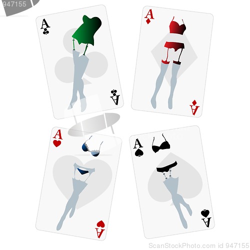 Image of Fancy playing cards