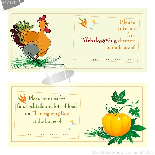 Image of Thanksgiving day cards
