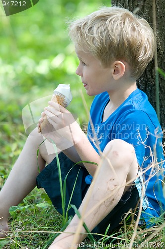 Image of Enjoying an icecream