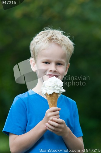 Image of Enjoying an icecream