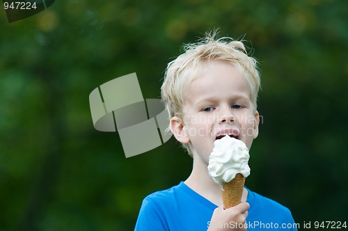 Image of Enjoying an icecream