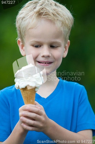 Image of Enjoying an icecream