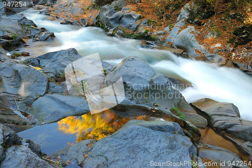 Image of autumnal river