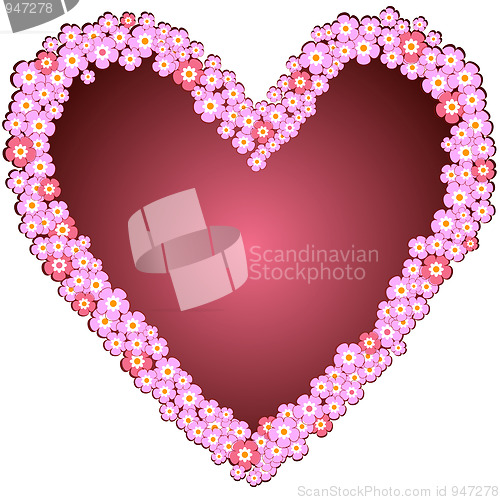 Image of Decorative valentine frame