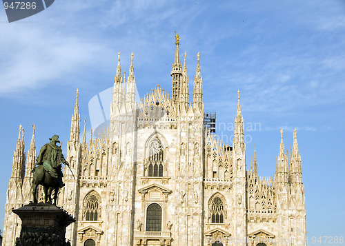 Image of the Duomo Milan Italy