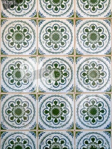 Image of Ornamental old tiles