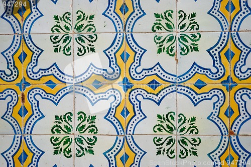 Image of Ornamental old tiles