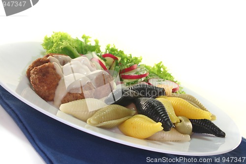 Image of Koettbullar with noodles