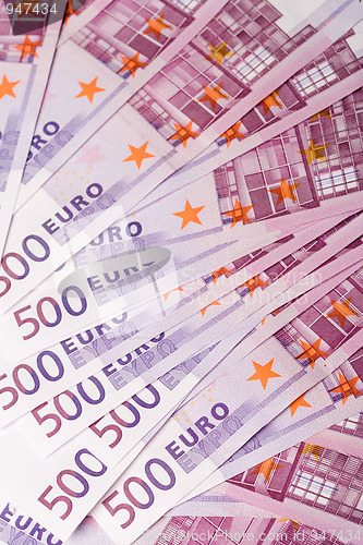 Image of euro banknotes
