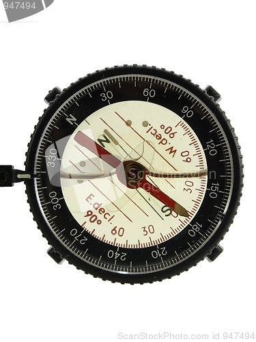 Image of Isolated Compass