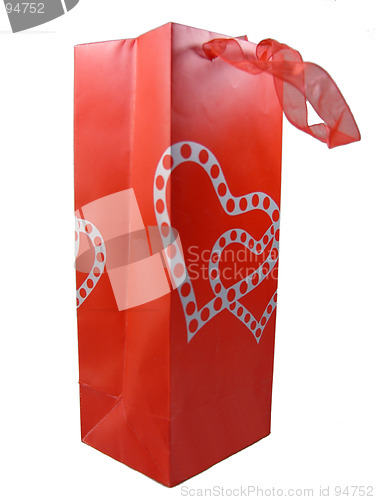 Image of red Paper bag