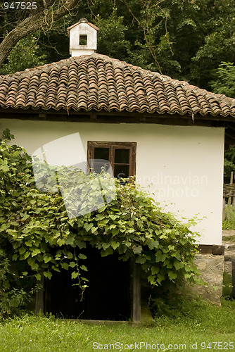 Image of old Serbian architecture
