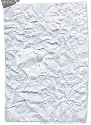 Image of crinkled