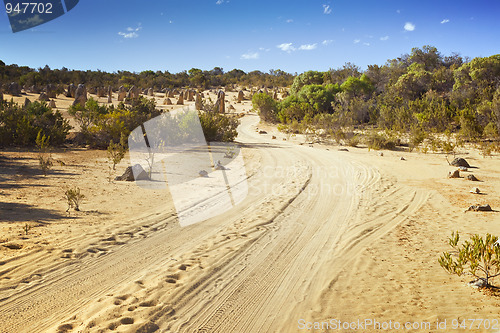 Image of desert road